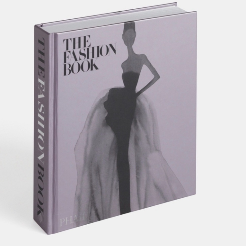 The Fashion Book - Lavender Cover with Black Illustration